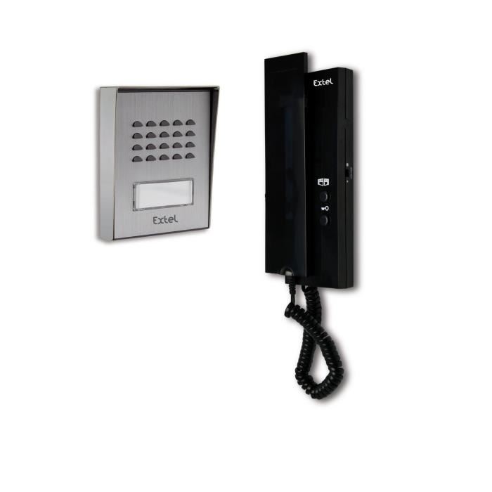EXTEL Interphone 2 fils intégral +platine EASY BUS Achat / Vente