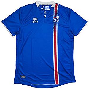 Islande EURO 2016 Domicile Maillot de foot: Vêtements et
