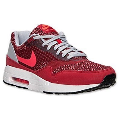 Basket Nike Air Max 1 Jacquard Rouge 46: Chaussures et