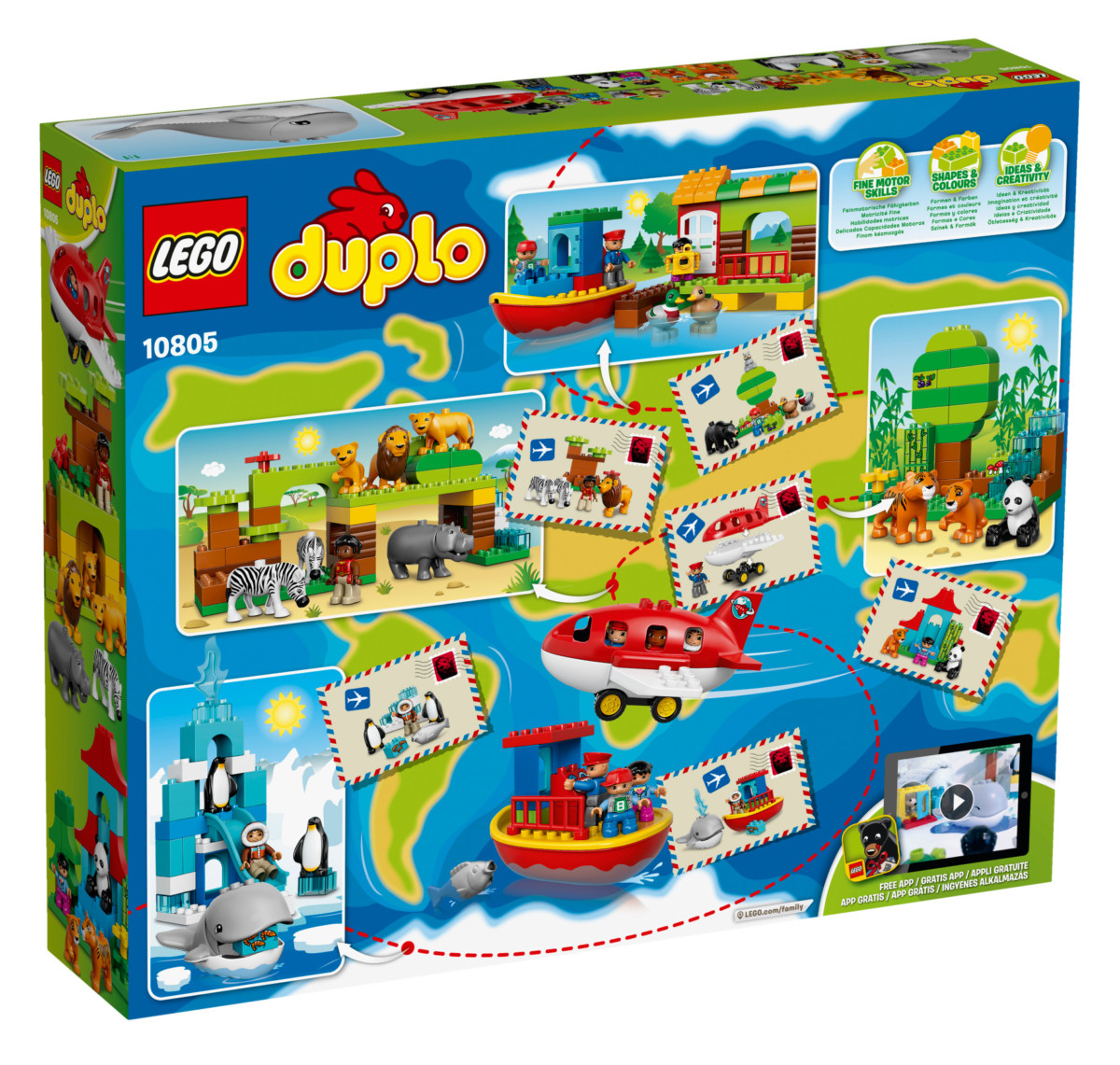 LEGO® DUPLO® Ville 10805 Le Tour du Monde Achat / Vente assemblage