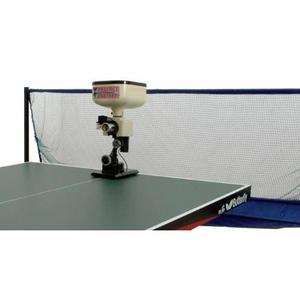 Robot de tennis de table avec filet Crème/Noir Ce robot de tennis