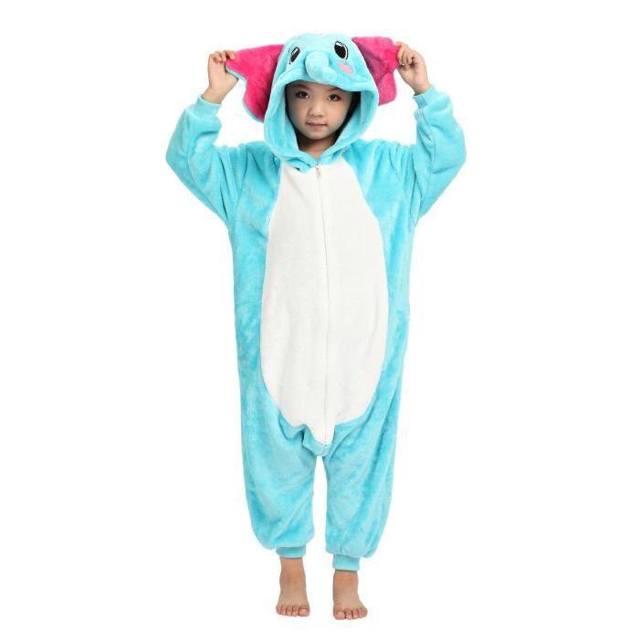 Kigurumi Pyjamas Animal Cosplay Enfant Eléphant Achat / Vente