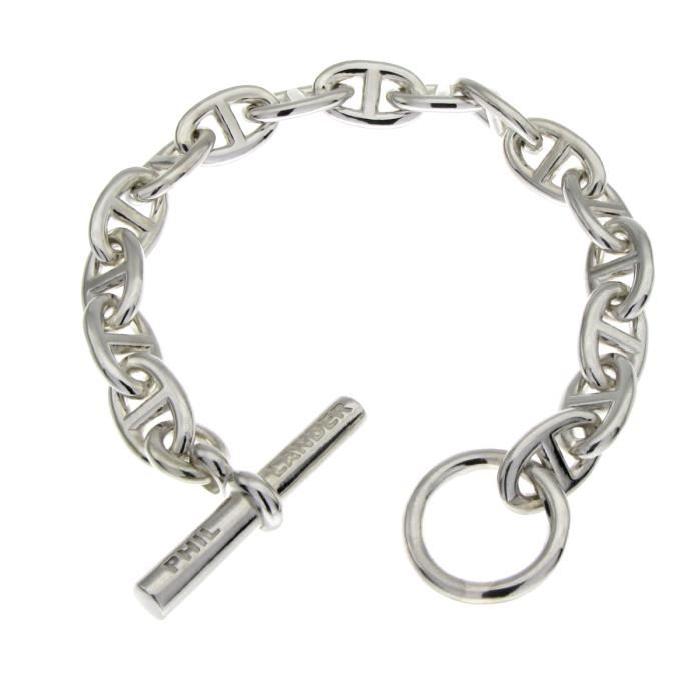 Bracelet chaîne d’ancre argent massif Achat / Vente bracelet
