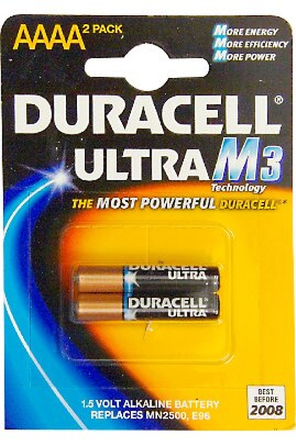 Pile Duracell ULTRA M3 LR61 AAAA X2 AAAA (1014420)