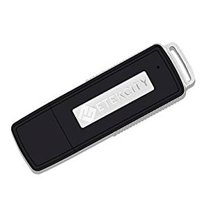 Etekcity® Enregistreur Espion Clé USB 8 Go Dictaphone Numérique 150