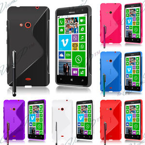 Housse etui coque pochette silicone gel pour Nokia Lumia 625 + film
