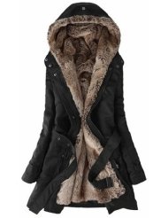 Manteau Catch One pour Femme avec Capuche Grandes Taille 36 48 Style