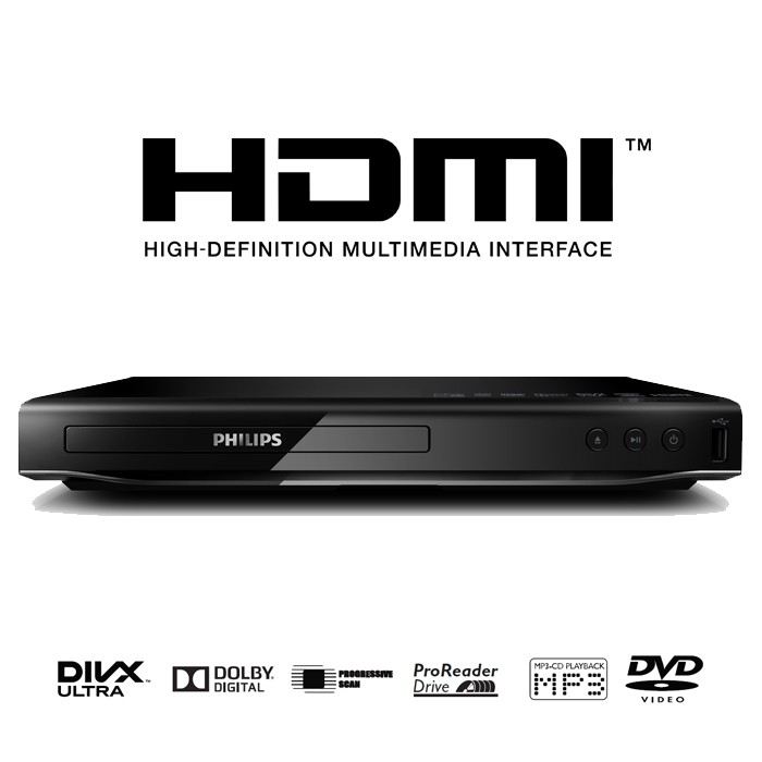 PHILIPS DVP2880/12 Lecteur DVD DivX HDMI lecteur hd dvd, prix pas