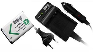 Batterie + Chargeur Pour SONY DSC HX400 HX400V HX60 HX60V NP BX1 NP