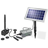 Kit Pompe solaire BLP750 pour bassin de jardin avec Panneau solaire