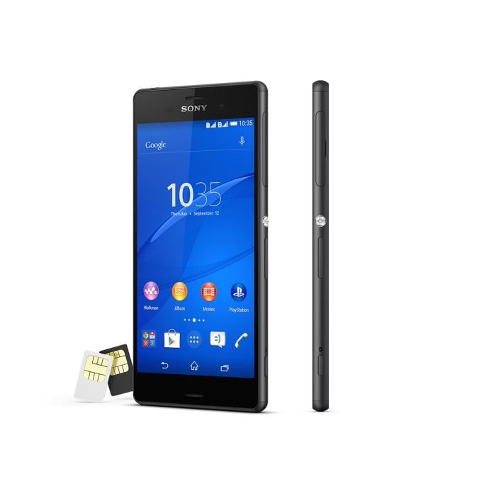 Sony Xperia Z3 double sim smartphone, prix pas cher