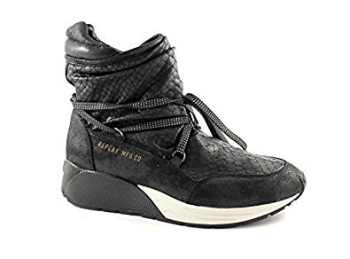 REPLAY RS360001S Starlaw bottines noires milieu baskets femme