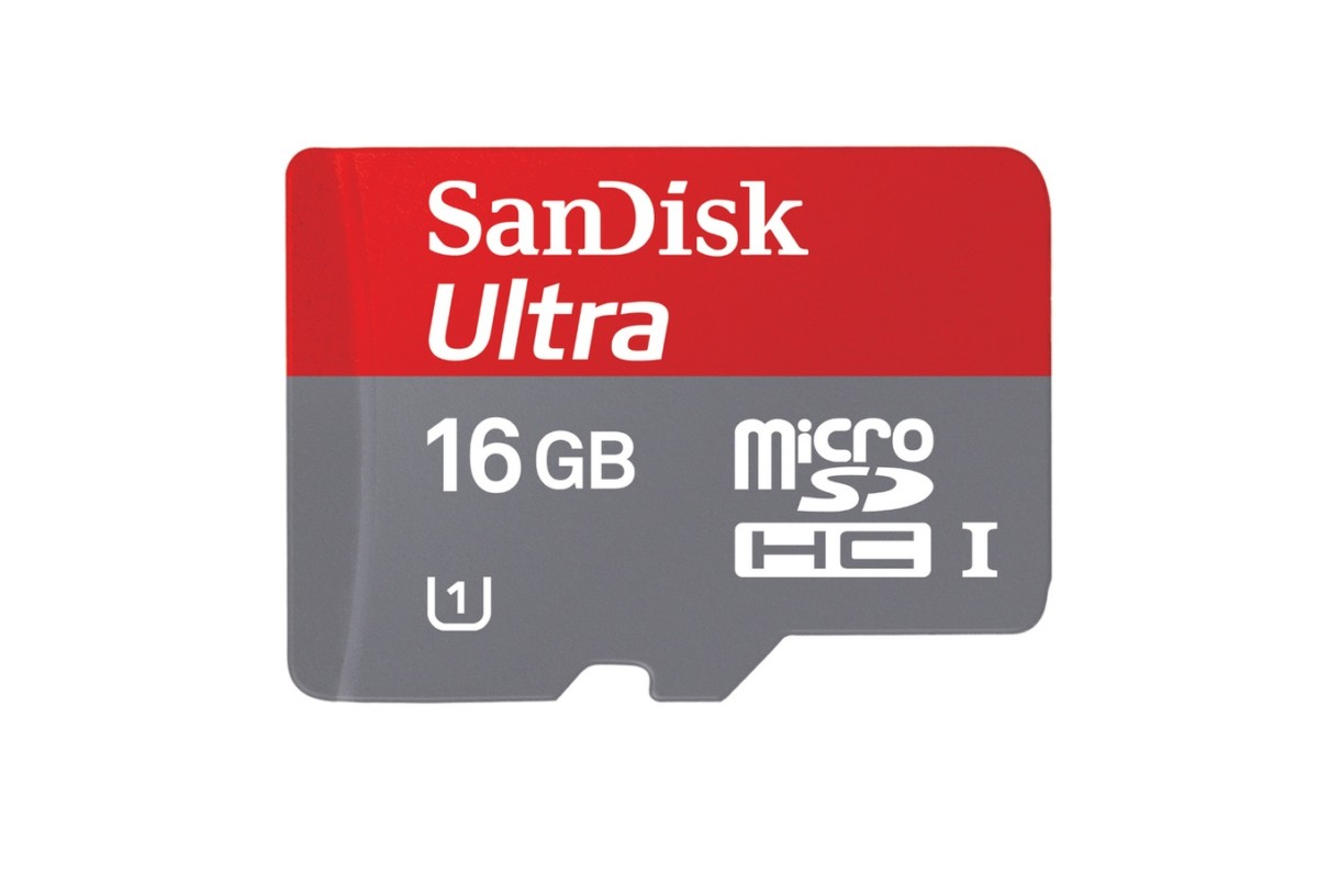Carte mémoire Sandisk Micro SD Ultra 16Go Class 10 MicroSD And U