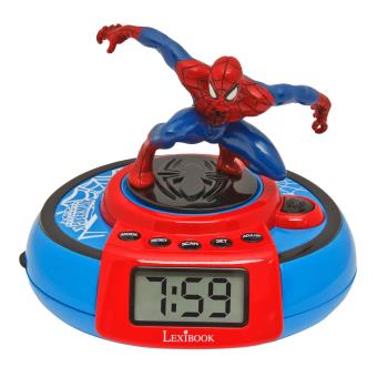 Radio Réveil Projecteur Lexibook Spiderman Ultimate Jouet musical