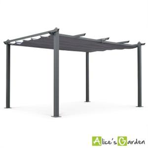 Pergola | Pergola aluminium Condate 3x4m tente de jardin / terrasse