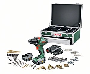 Bosch Boîte à outils Toolbox avec Perceuse visseuse sans fil PSR 14
