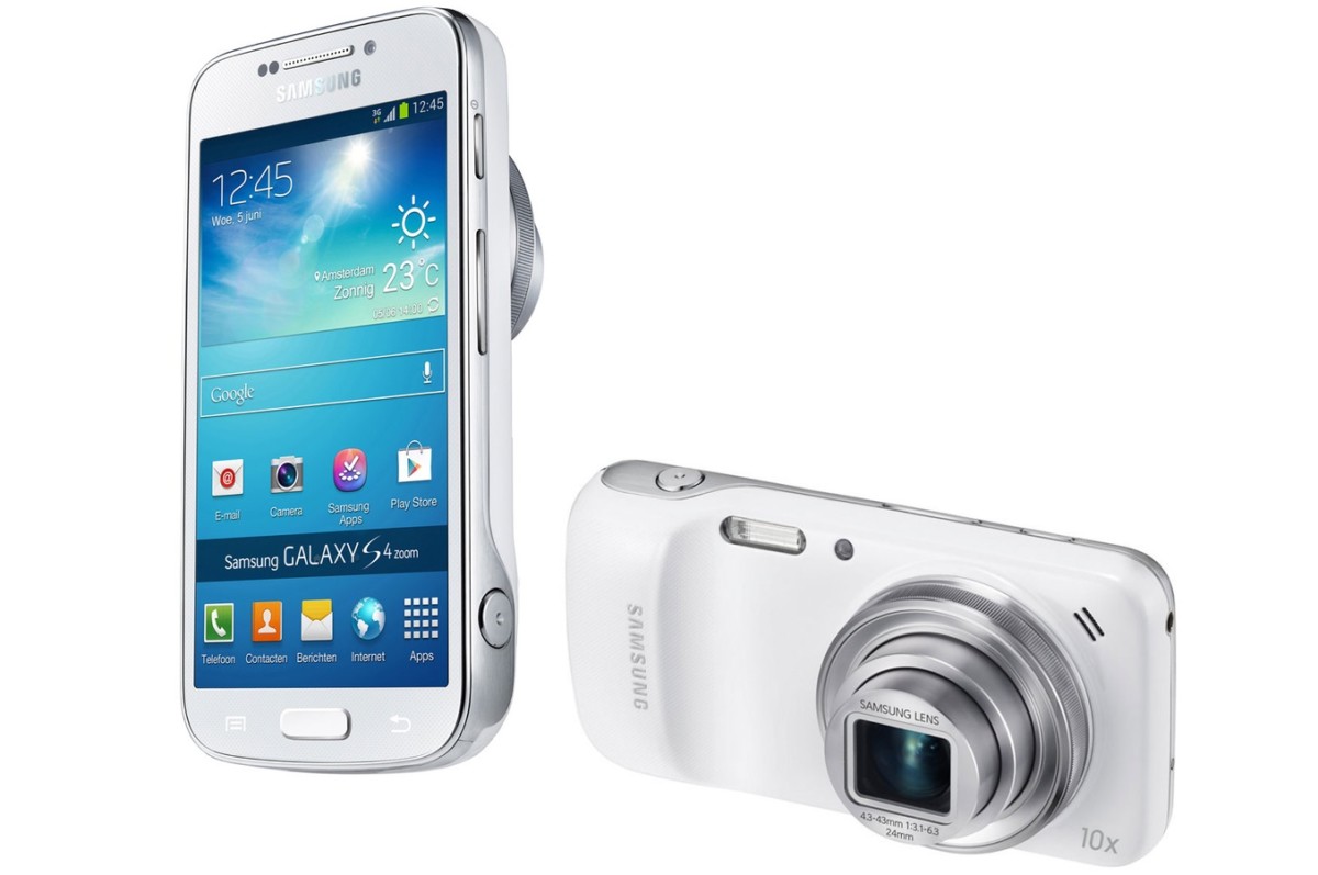 Appareil photo compact Samsung Galaxy S4 Zoom Blanc GALAXY S4 ZOOM