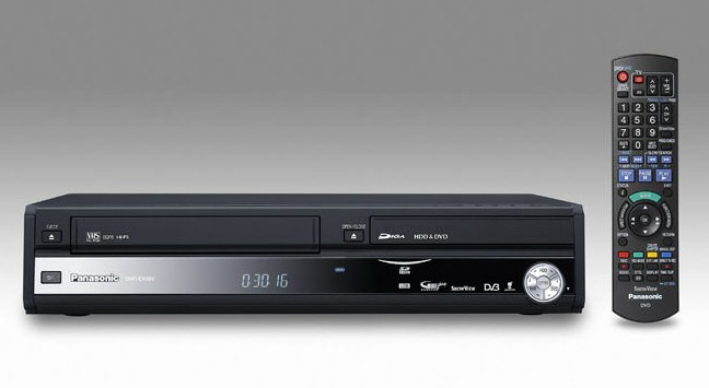 Multiregion Panasonic DMR EX98V DVD/VHS/HDD Combi 250GB Recorder VCR