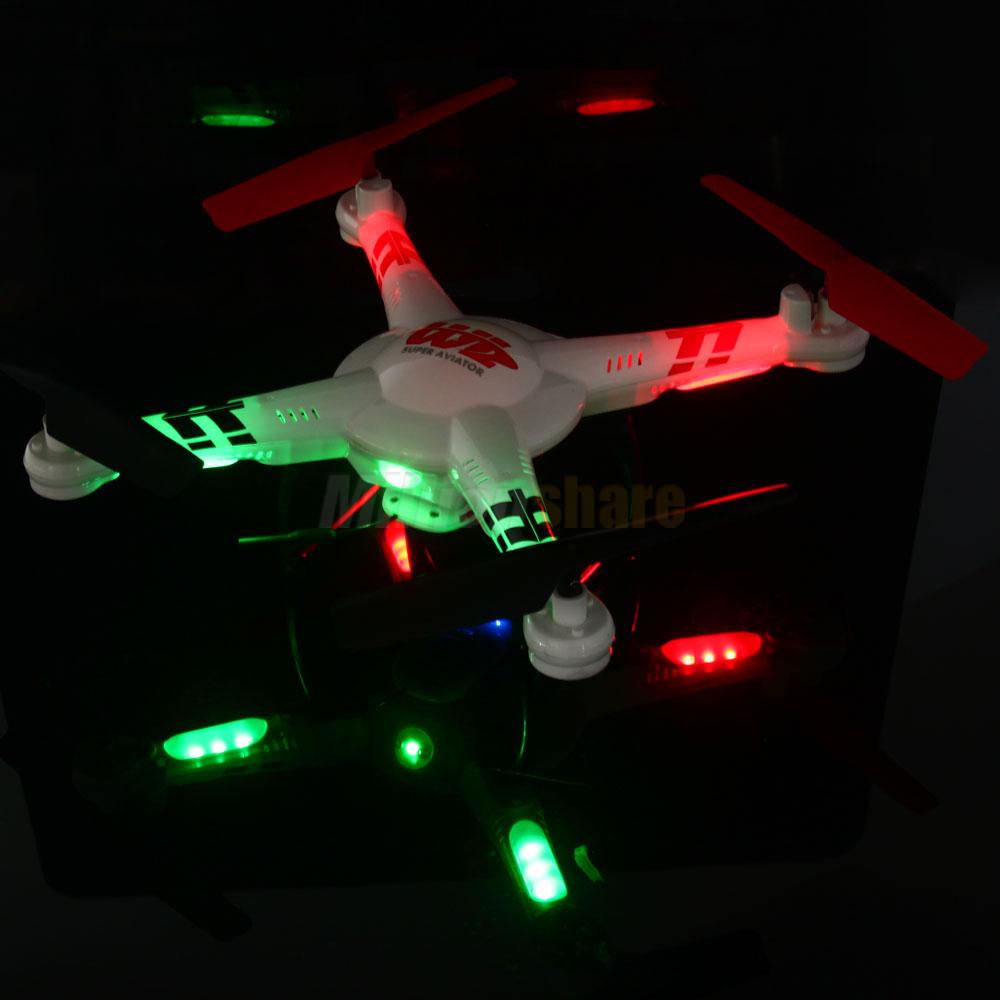 FPV Headless RC Quadcopter 2MP HD Camera Drone RTF UFO Outdoor