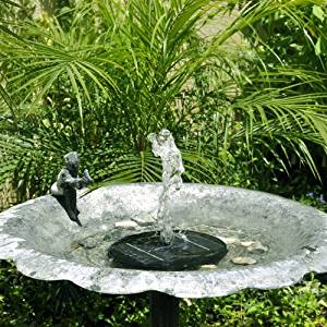 Fontaine de jardin solaire - TopiWall