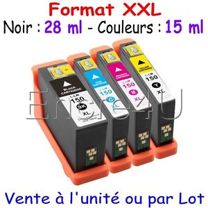 OEM Lexmark 150 XL imprimantes S310 S315 : x1 ou de 4 à 12 cartouches