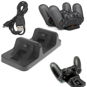 charge USB Station Daccueil Support pour Playstation 4 PS4 Manette