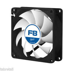 Arctic F8 80mm 2000RPM Silent High Performance PC 3 Pin Case Cooling
