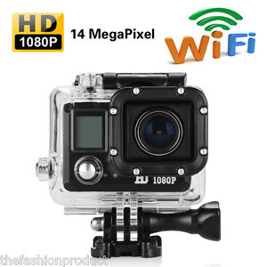 1080P DV Video Action Cam Mini Camera Camescope etanche Coque WiFi