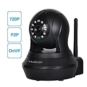 Wifi Baby Monitor/Babyphone, IR Cut, P2P, WPS, Alarme, Stockage Micro