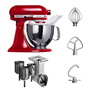 KitchenAid KSM150PSEER + MVSA KitchenAid 5KSM150PSEER Robot culinaire