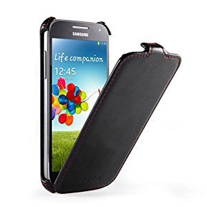 Cover Coque housse etui rabat en cuir pour Samsung Galaxy S IV 4 mini