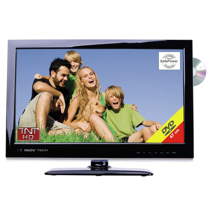 TV Led HD 19 pouces avec DVD téléviseur combiné, prix pas cher