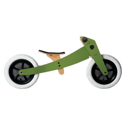 Vélo Enfant 3 in 1 Design Bike Draisienne Enfant green olive