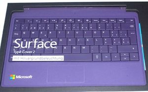 Microsoft surface type Cover 2 clavier pour surface pro surface pro2