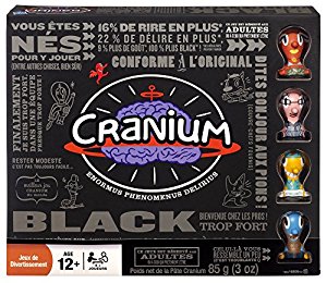 Hasbro 16509 Jeu de Plateau Cranium Black: Jeux et