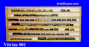 Vitrine murale miniature collection train auto « BO 001 »