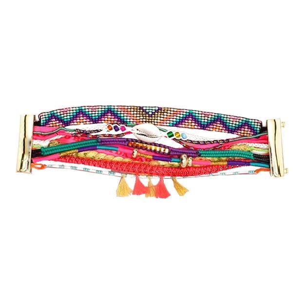 bracelet bresilien ethnique tendance boheme