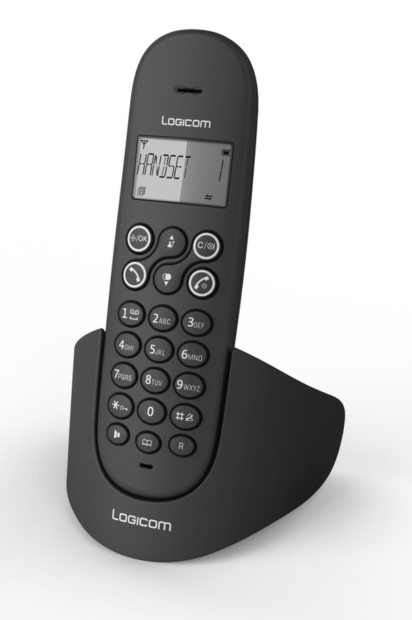 Téléphone sans fil Logicom LUNA150SOLONOIR (4200110) |