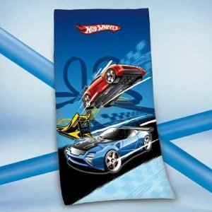 Serviette Sortie drap de Bain Hot Wheels Voiture Plage Piscine Enfant