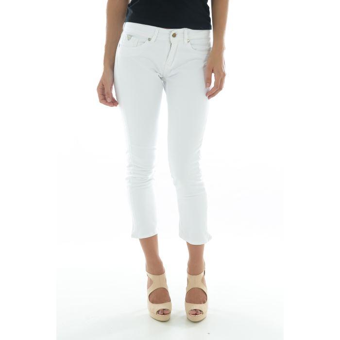 Pantacourt Femme Kaporal 5 Blanc Achat / Vente jeans