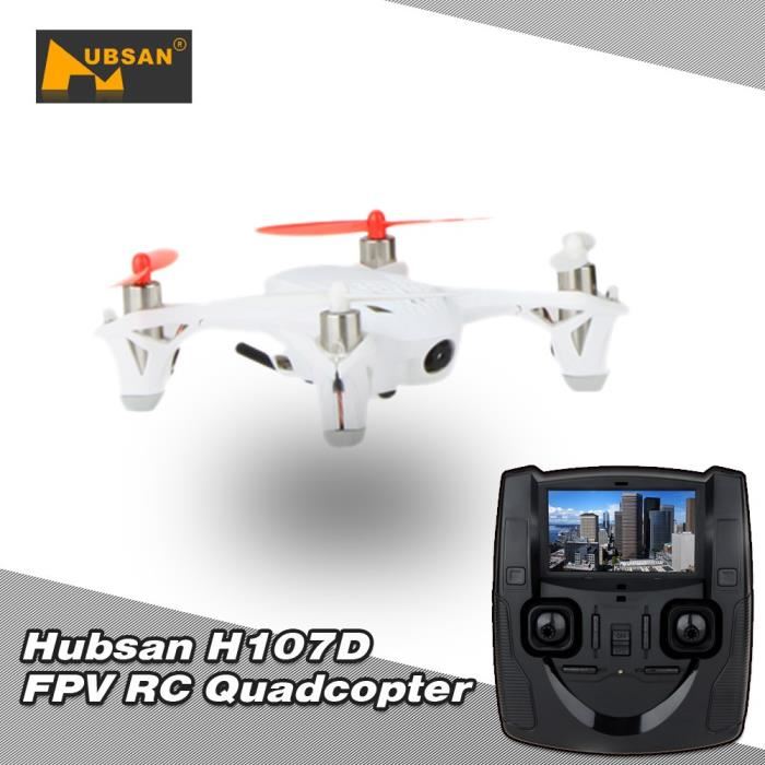 Original Hubsan X 4 H107D RC Drone Mini 5.8 G FPV RTF gyroscope 6 axes