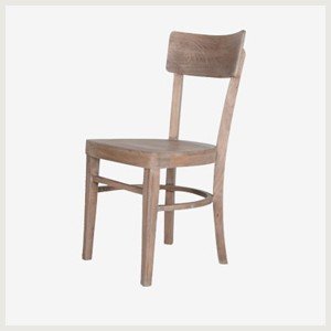 chaise en bois brut, chaise de table style bistrot: Cuisine