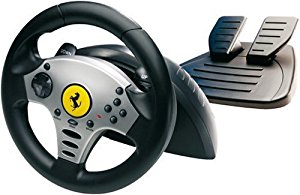 Volant Ferrari challenge Racing Wheel PS2: Jeux vidéo