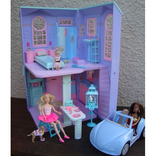 Avis sur  » Maison Barbie Meublée + 2 Poupées Barbie + 1 Petite Kelly