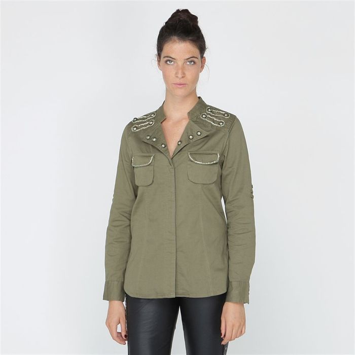 Chemise Army Achat / Vente chemisier blouse CARLING Chemise