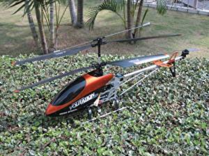 RC Hélicoptère en aluminium gyroscopique de 70 cm: Jeux