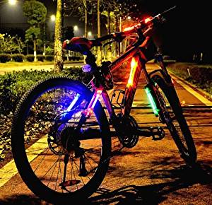 LED éclairage vélo, Bâtons lumineux pour velo et Camping