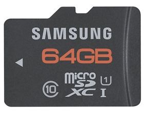Samsung plus 64 go micro sd sdxc class 10 uhs i carte memoire jusqu a