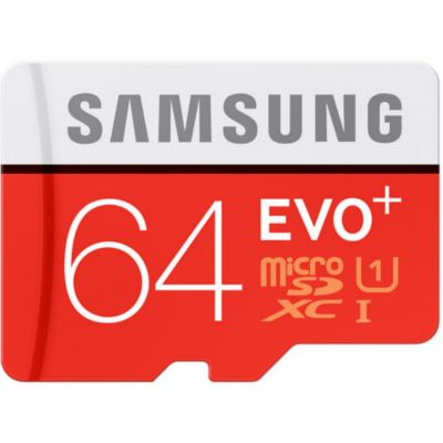 Carte Micro SD Samsung Micro SD 64Go EVO PLUS classe 10 + adapt