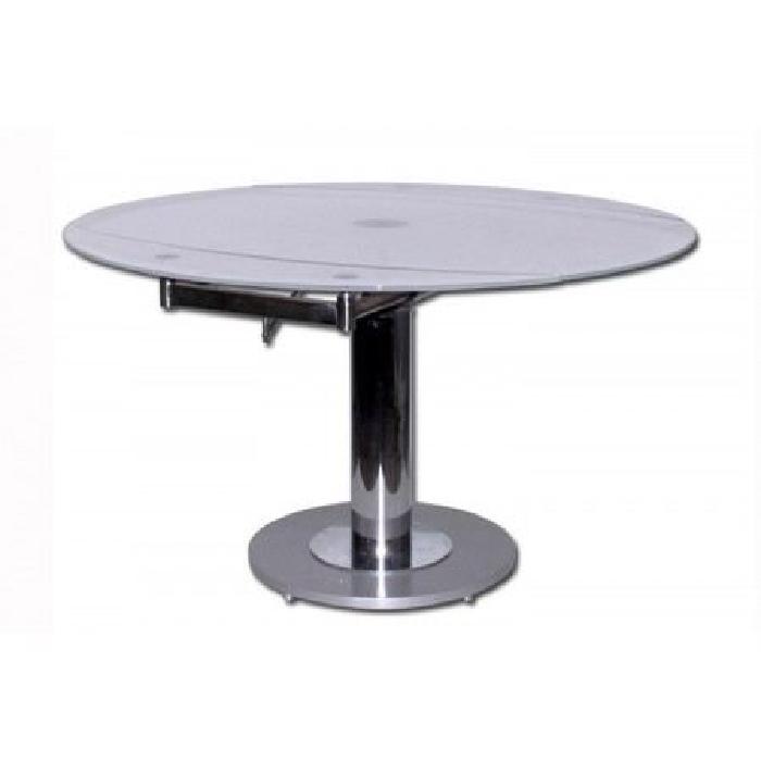 table à manger daisy ronde extensible gris Achat / Vente table à